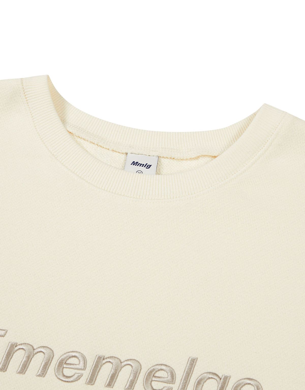 엠엠엘지(MMLG) [Mmlg] NEW LETTER SWEAT (NATURAL SOAP)
