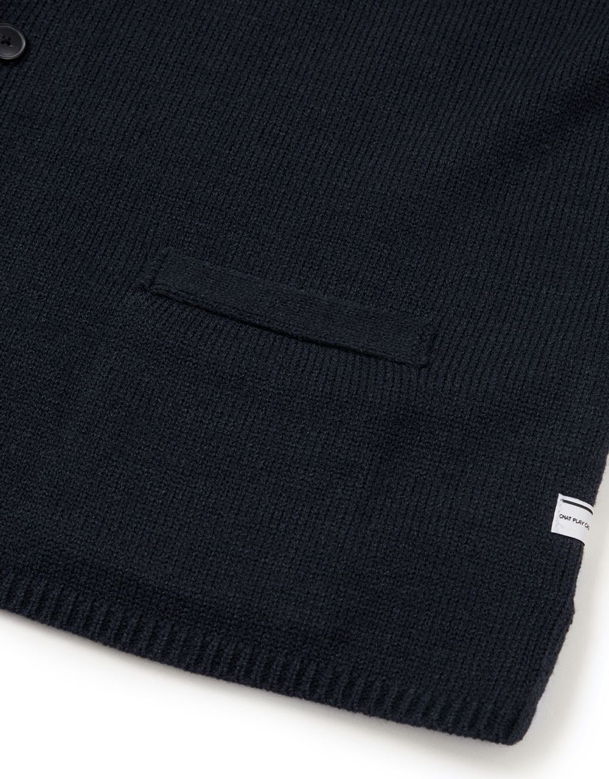 엠엠엘지(MMLG) [Mmlg] BOARD LOGO KNIT CARDIGAN (NAVY)