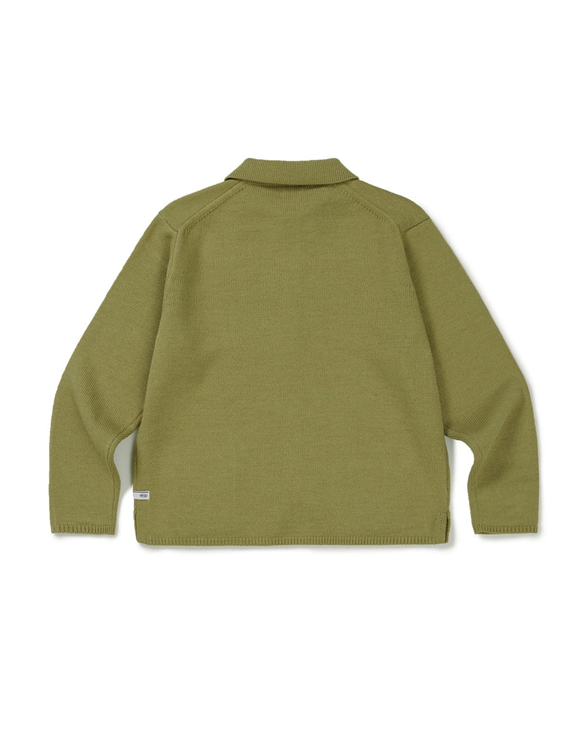 엠엠엘지(MMLG) [Mmlg] BOARD LOGO KNIT CARDIGAN (AVOCADO)