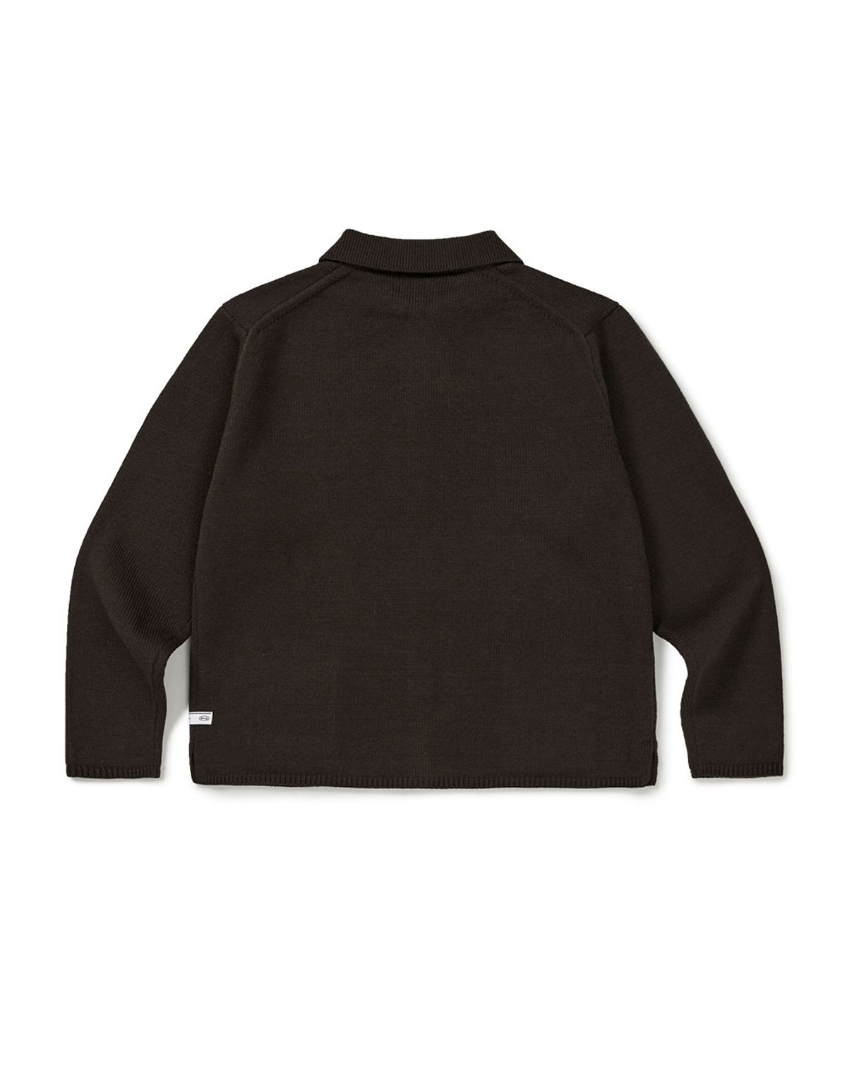 엠엠엘지(MMLG) [Mmlg] BOARD LOGO KNIT CARDIGAN (BROWN)