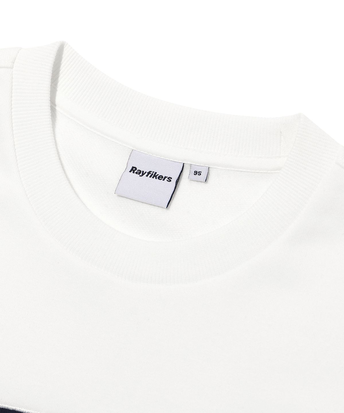 레이피커스(RAYFIKERS) 아치 로고 맨투맨 OFF WHITE (MP6TU141-001)