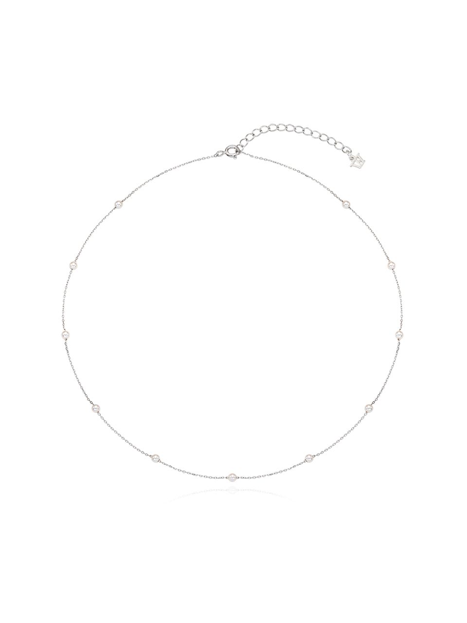 ★VINTAGE HOLLYWOOD★ Lump Knotted NecklaceVH25NNNE111V MUSINSA | VINTAGE HOLLYWOOD [925 Silver] Pearl Chain