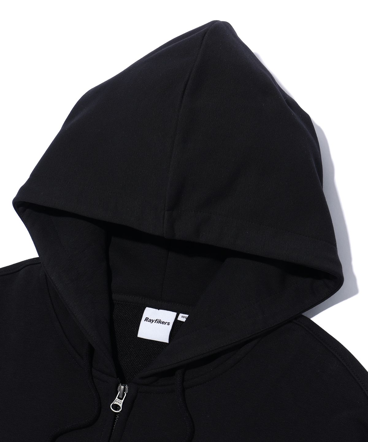 레이피커스(RAYFIKERS) 아치 로고 후드 집업 BLACK (MP6TU143-076)