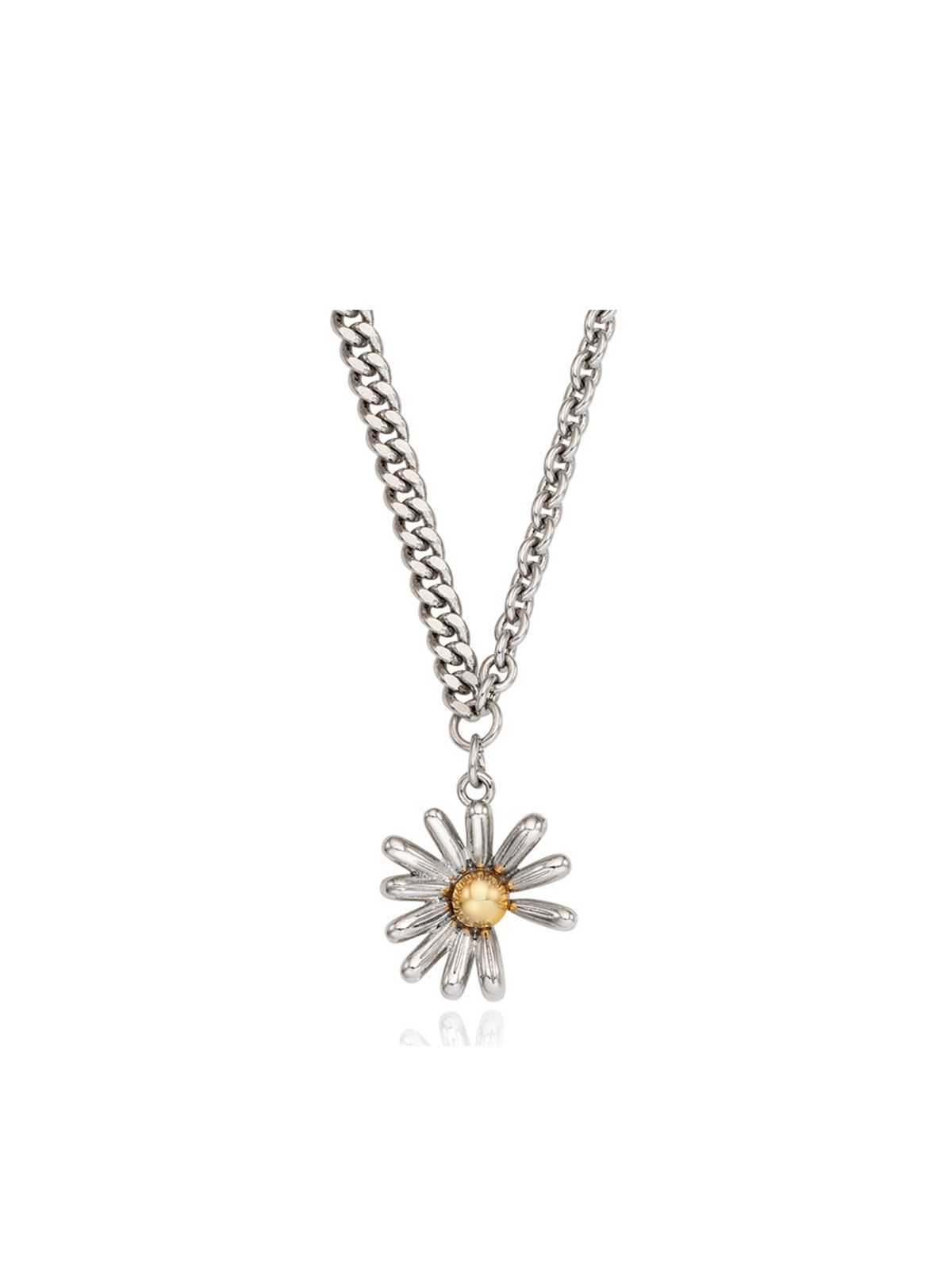 빈티지헐리우드(VINTAGE HOLLYWOOD) Flutter Daisy Necklace (Silver) VH25NNNE170V