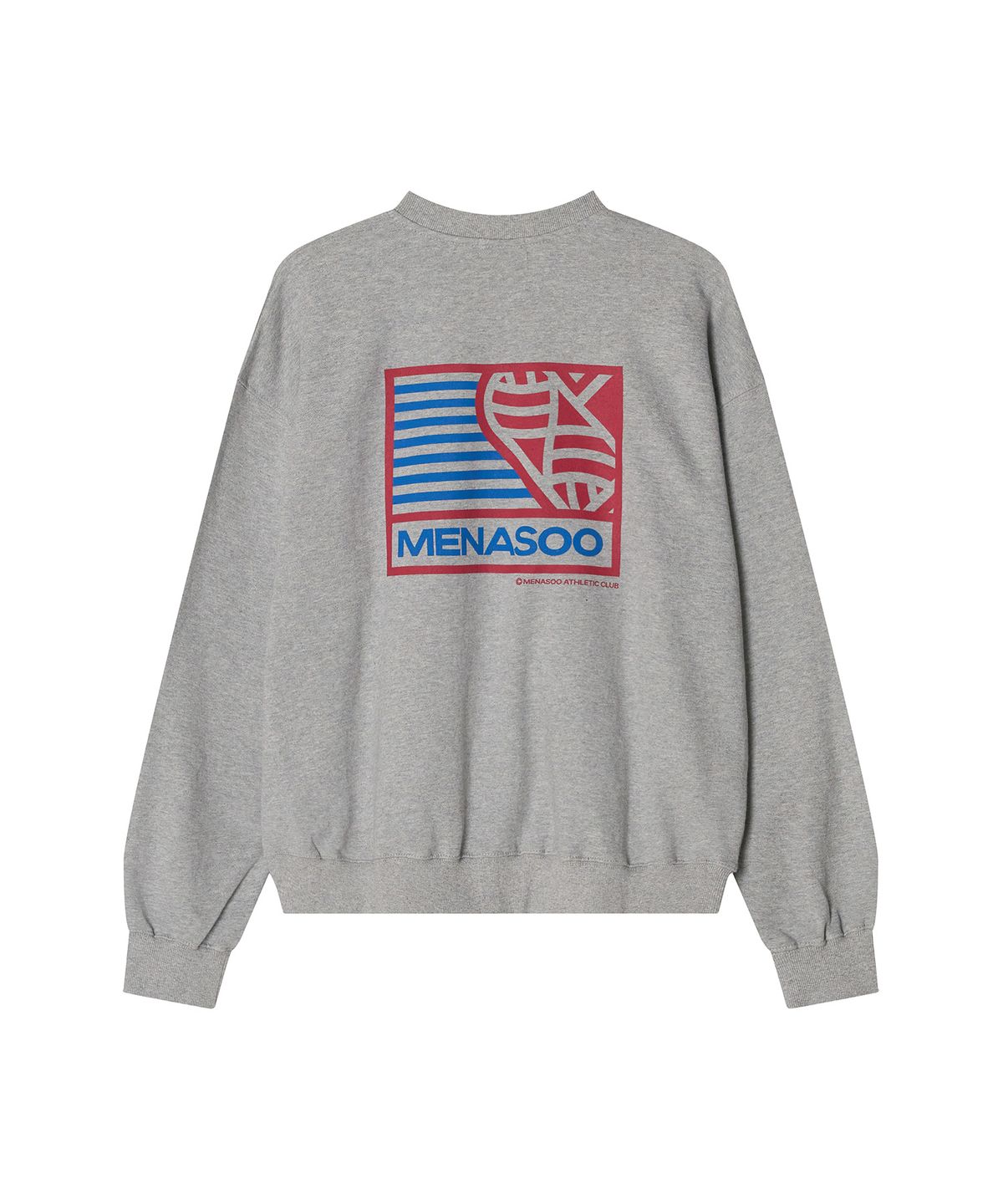 미나수(MENASOO) Menasoo Hearttrack Zipup Cardigan_Melange