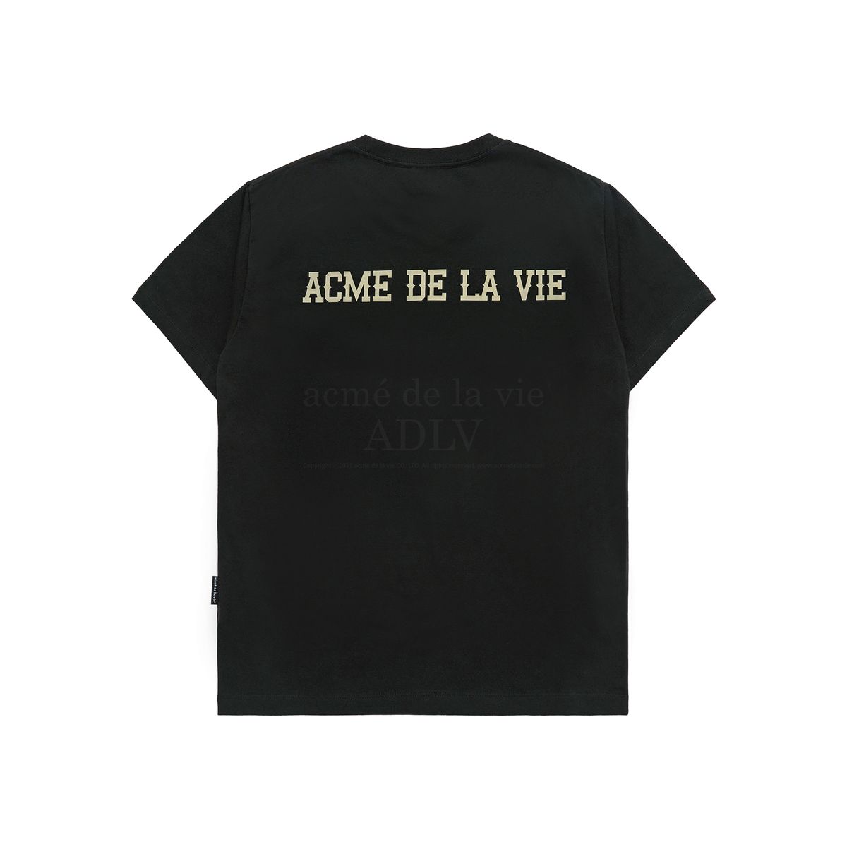 아크메드라비(ACME DE LA VIE) COWBOY LETTERING BABY FACE SHORT SLEEVE T-SHIRT