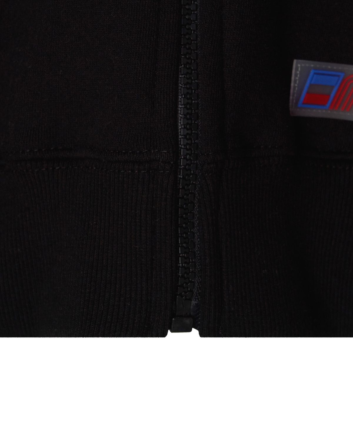 미나수(MENASOO) Menasoo Hearttrack Zipup Cardigan_Black