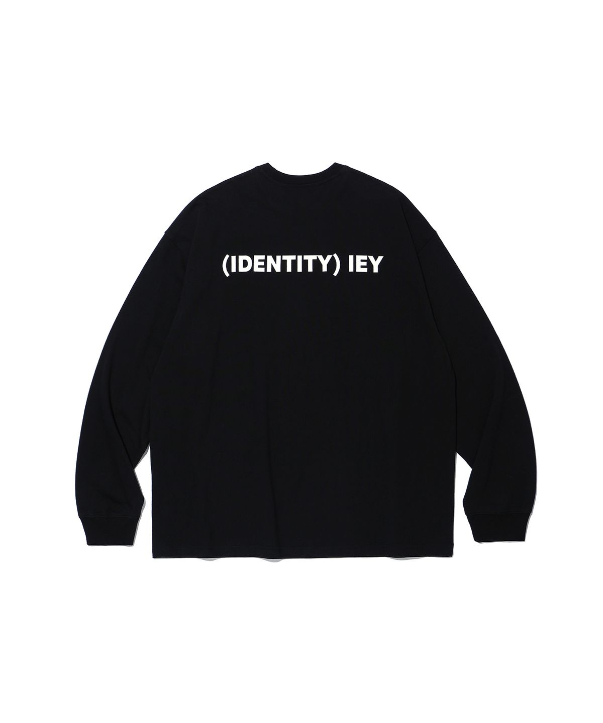 이에이(IEY) PEACE WHALE LONG SLEEVE Black
