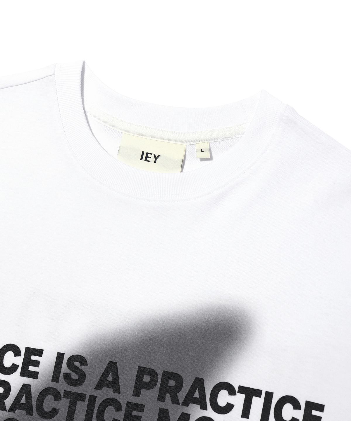 이에이(IEY) PEACE WHALE LONG SLEEVE White