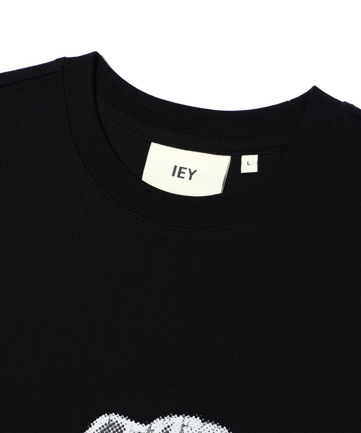 이에이(IEY) PEACE PIGEON LONG SLEEVE Black