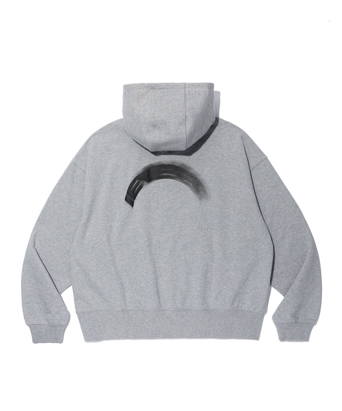 이에이(IEY) MOTION LOGO HOODIE Melange Grey