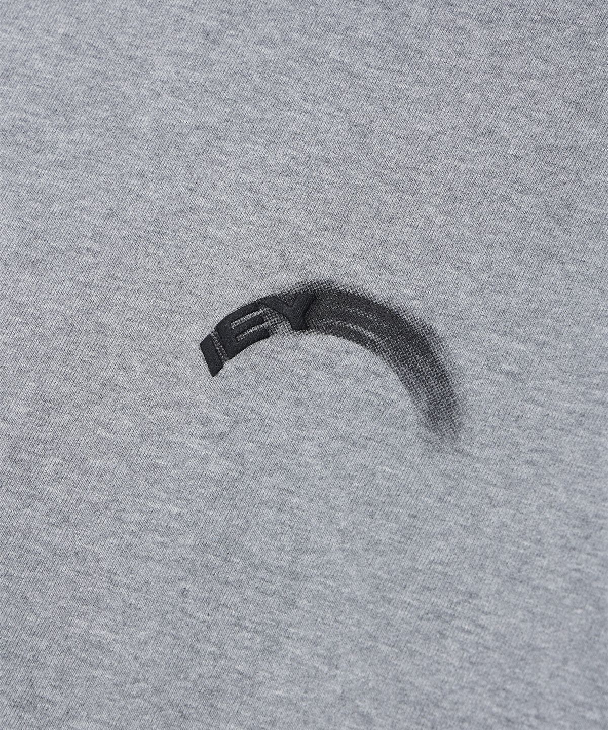 이에이(IEY) MOTION LOGO HOODIE Melange Grey