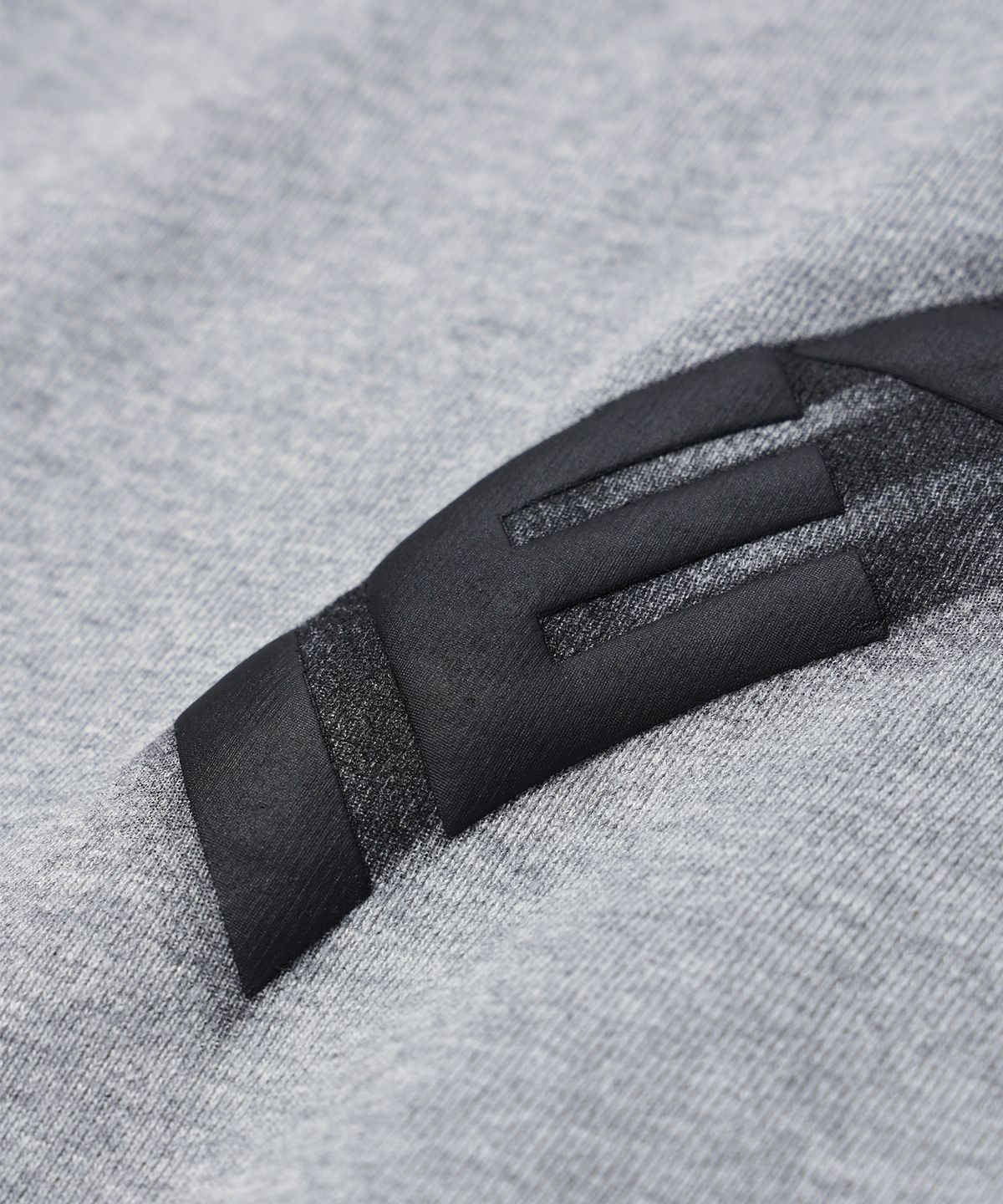 이에이(IEY) MOTION LOGO HOODIE Melange Grey
