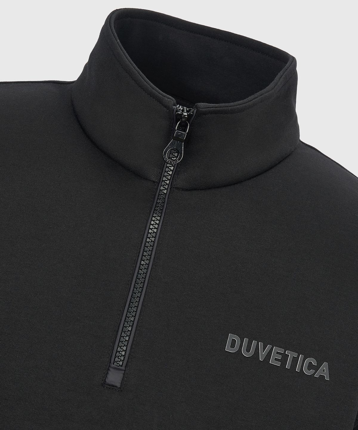 듀베티카(DUVETICA) 타이데 하프집업(블랙)(남성 집업티)