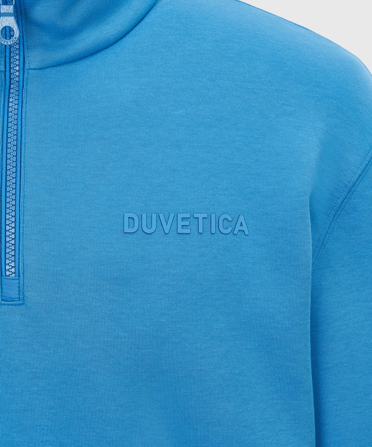 듀베티카(DUVETICA) 타이데 하프집업(코발트 블루)(남성 집업티)