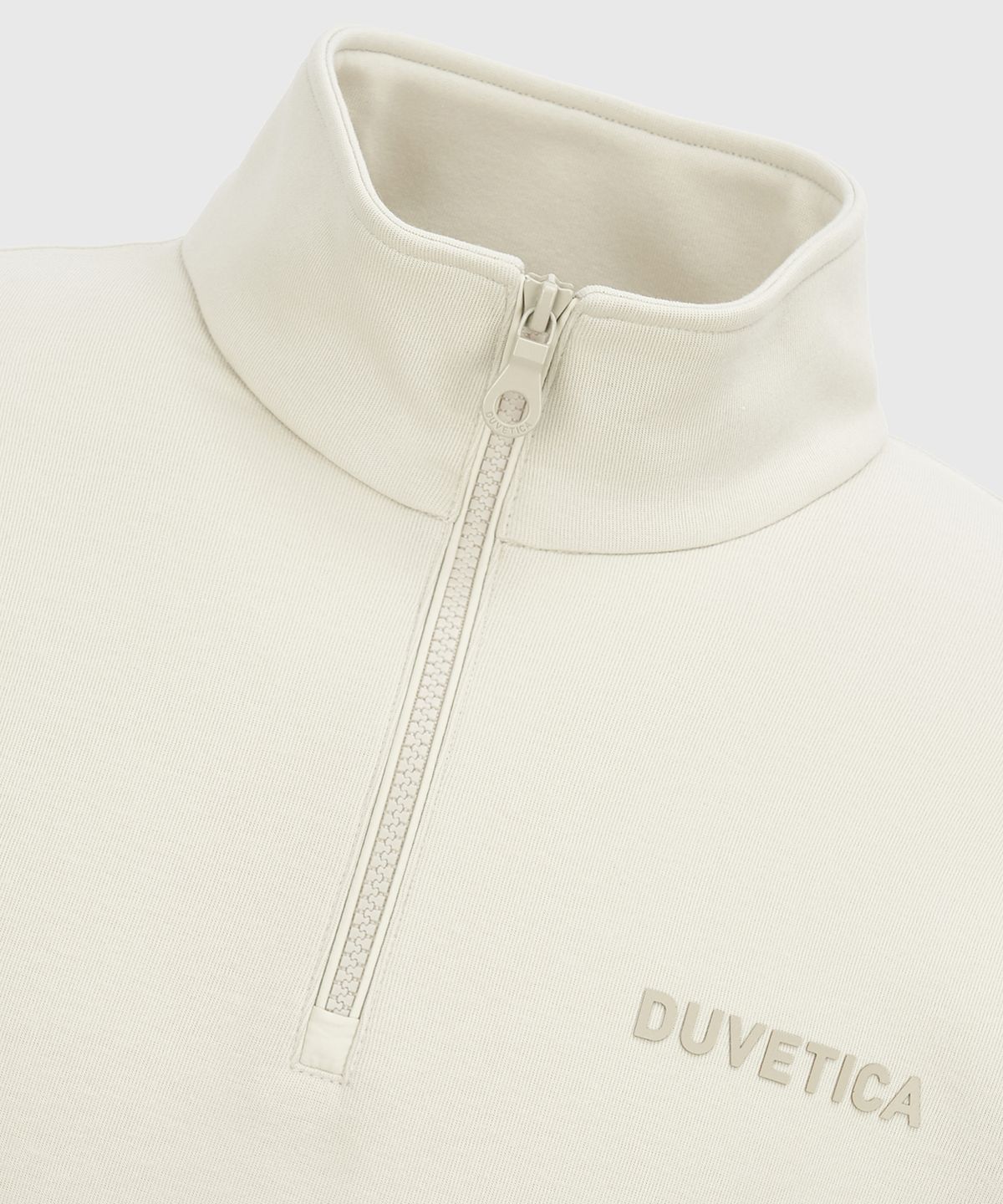 듀베티카(DUVETICA) 타이데 하프집업(라이트 샌드)(남성 집업티)
