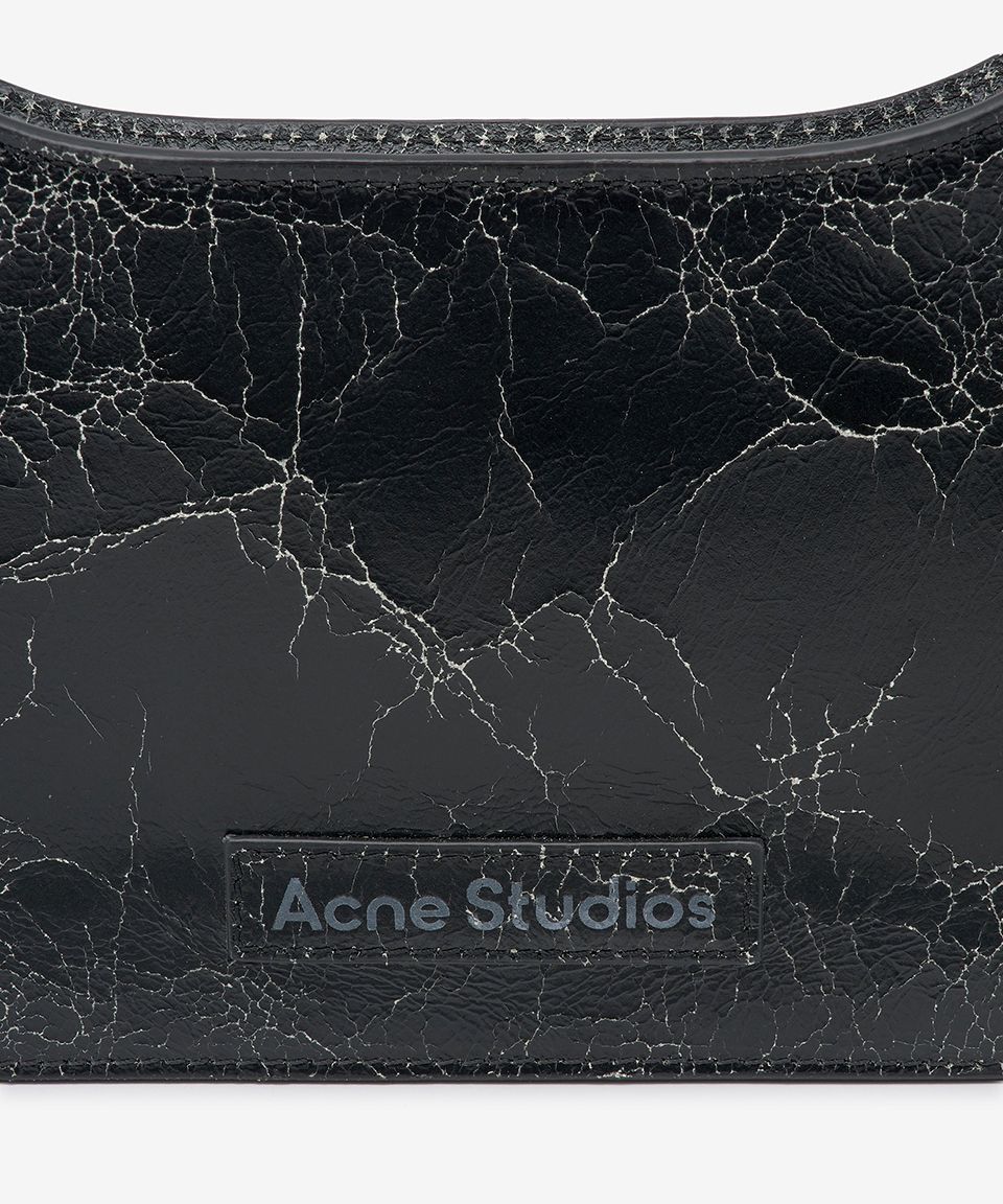 MUSINSA公式 | ACNE STUDIOS フラットミニショルダーバッグ - ブラック