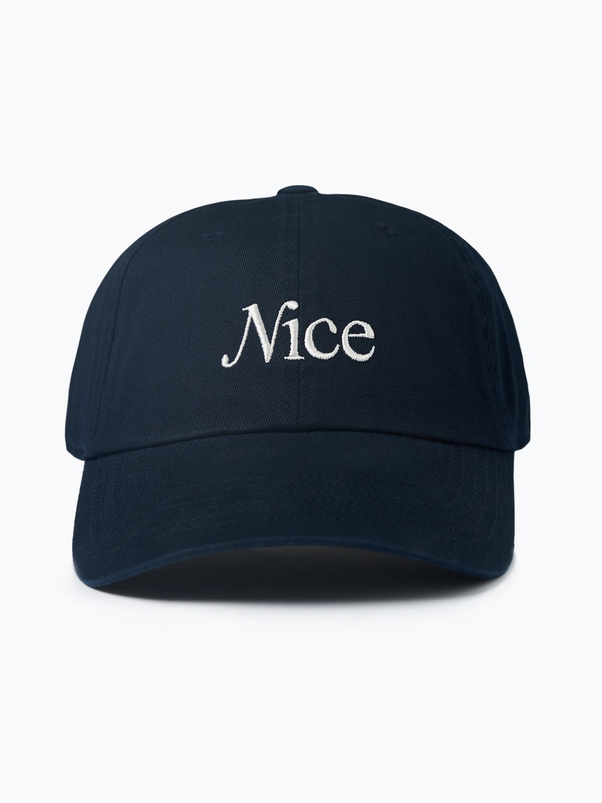 나이스웨더(NICEWEATHER) 시그니처 캡 (네이비)