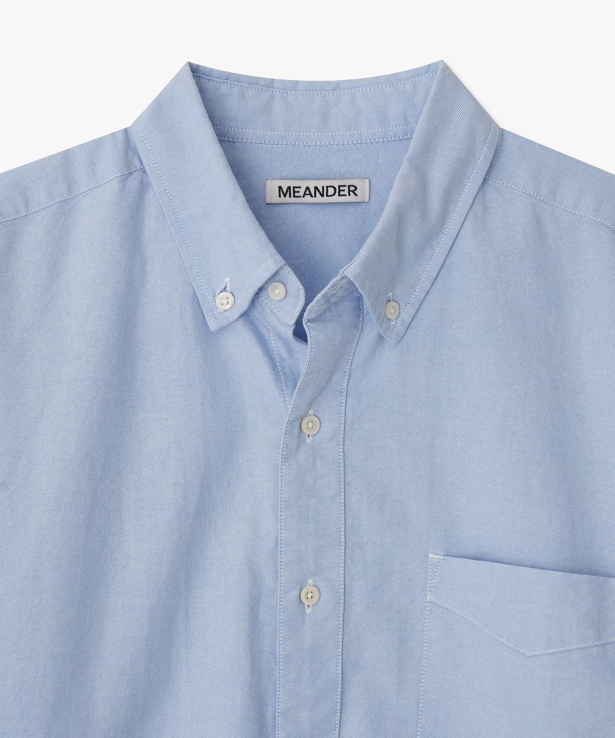 미앤더(MEANDER) 옥스포드 비지터 셔츠 (블루)
