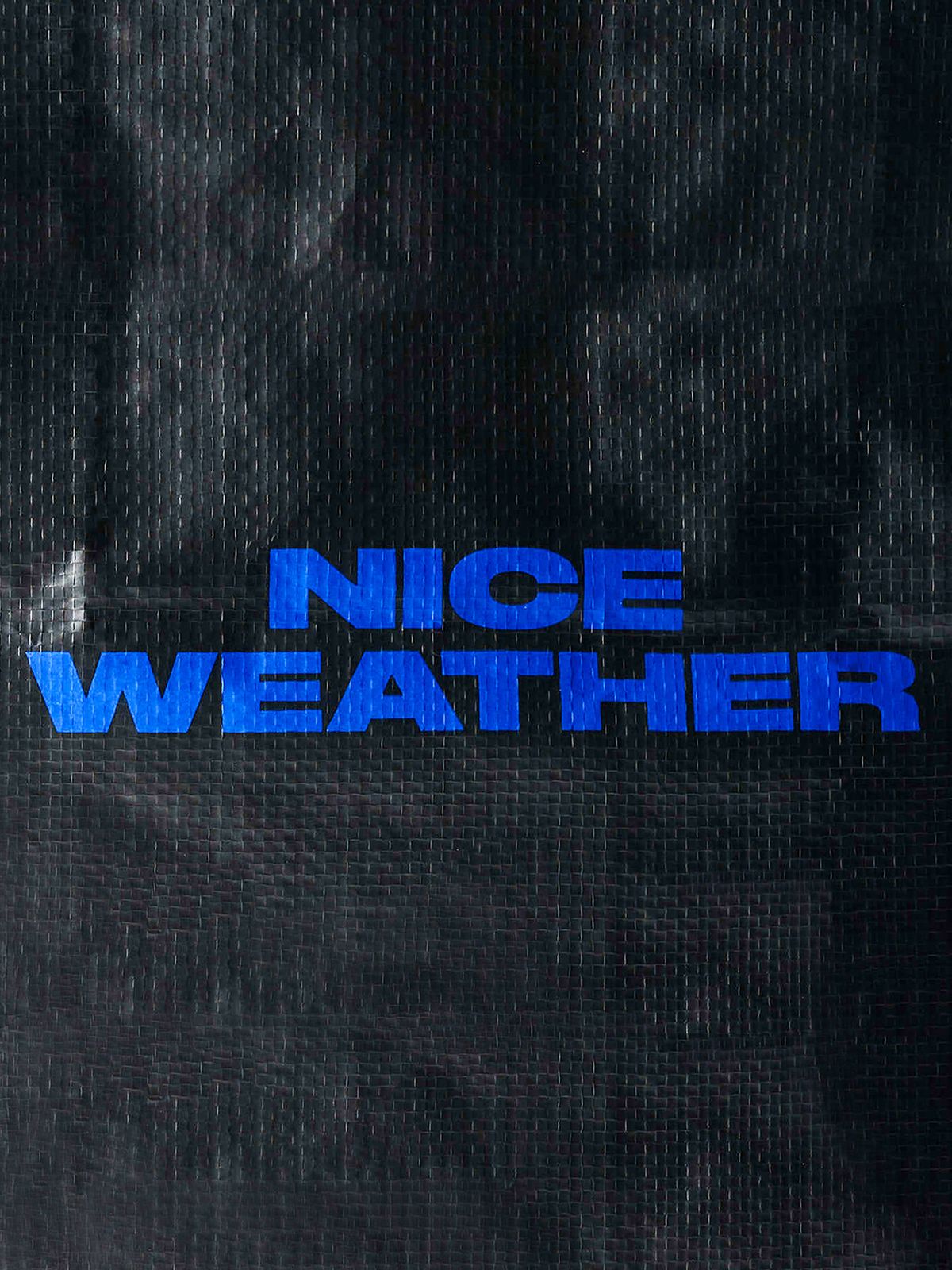 나이스웨더(NICEWEATHER) N.W 마켓 백 (블랙)