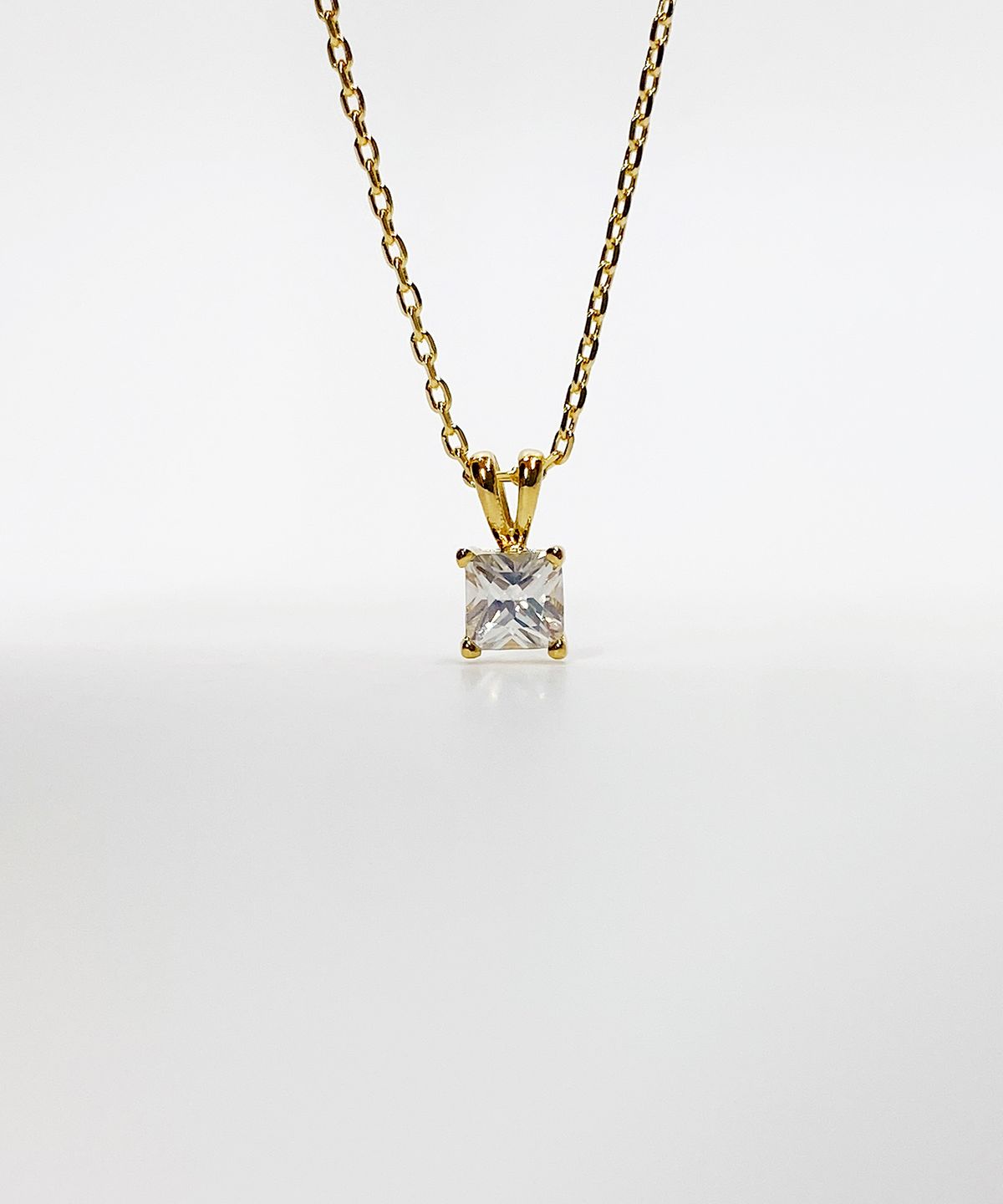 쿠도스(KUDOS) Princess Square Necklace