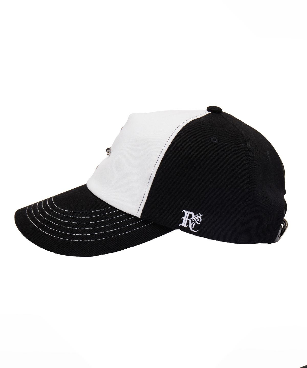 알에스에스씨(RSSC) WESTERN RIVET BALL CAP - WHITE/BLACK