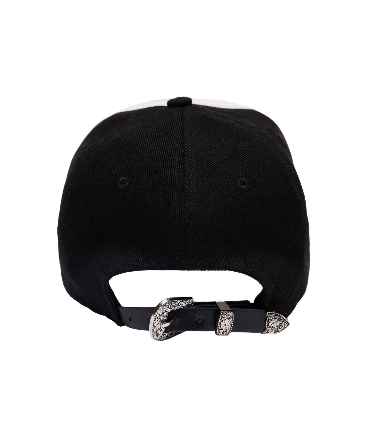 알에스에스씨(RSSC) WESTERN RIVET BALL CAP - WHITE/BLACK