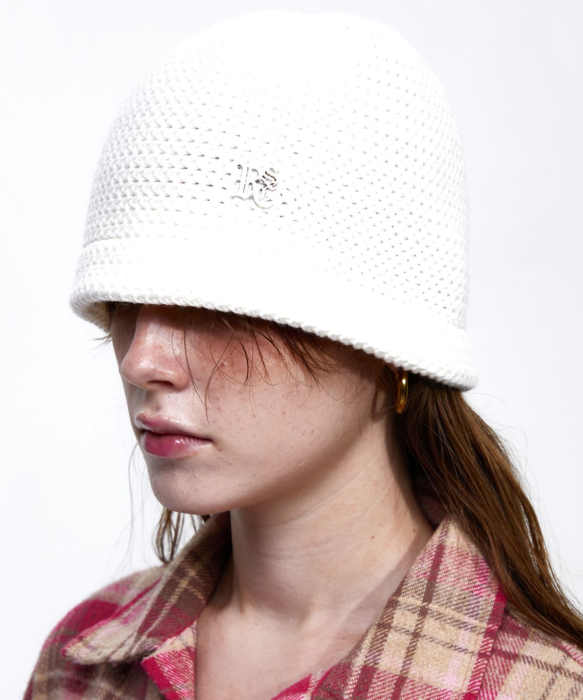 알에스에스씨(RSSC) RIVET KNIT BEANIE - WHITE