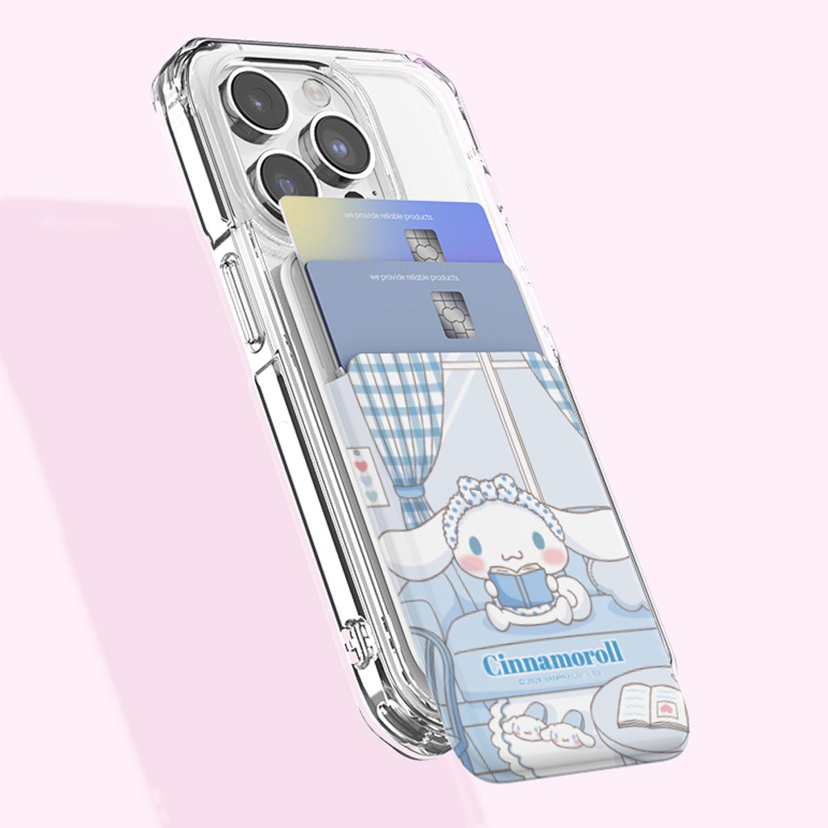 미스터마켓(MRMARKET) 산리오 캐릭터즈 룸투어 맥세이프 슬라이드 카드지갑