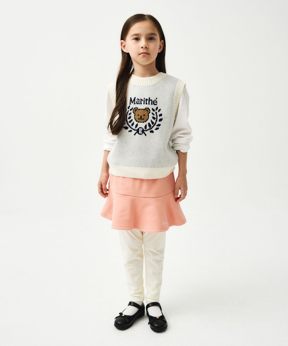 마리떼 키즈(MARITHÉ KIDS) ENFANT W SKIRT LEGGINGS pink