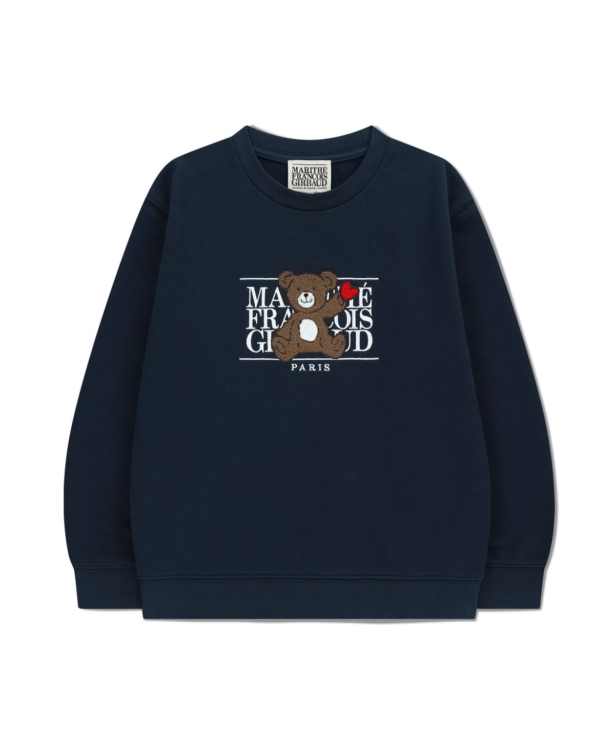 마리떼 키즈(MARITHÉ KIDS) KIDS BEAR CLASSIC LOGO SWEATSHIRT navy