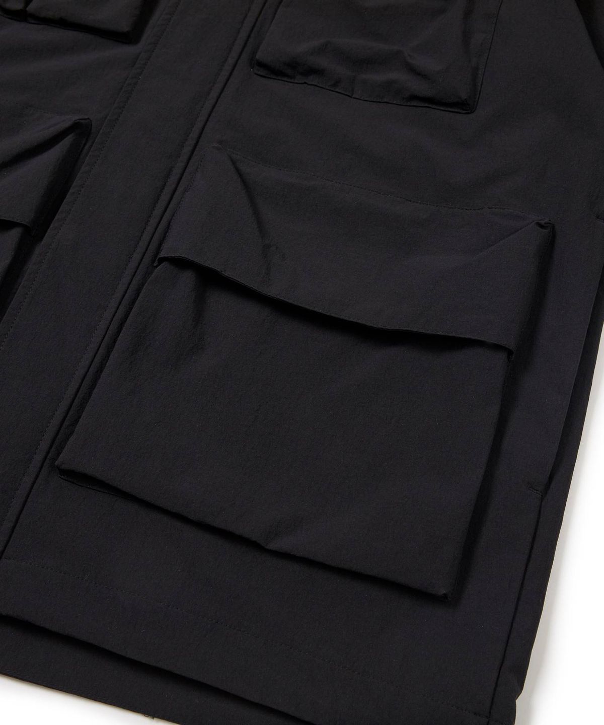 스노우피크 어패럴(SNOWPEAK APPAREL) 루트 유틸리티 바람막이 (S24FMRWB66) Black