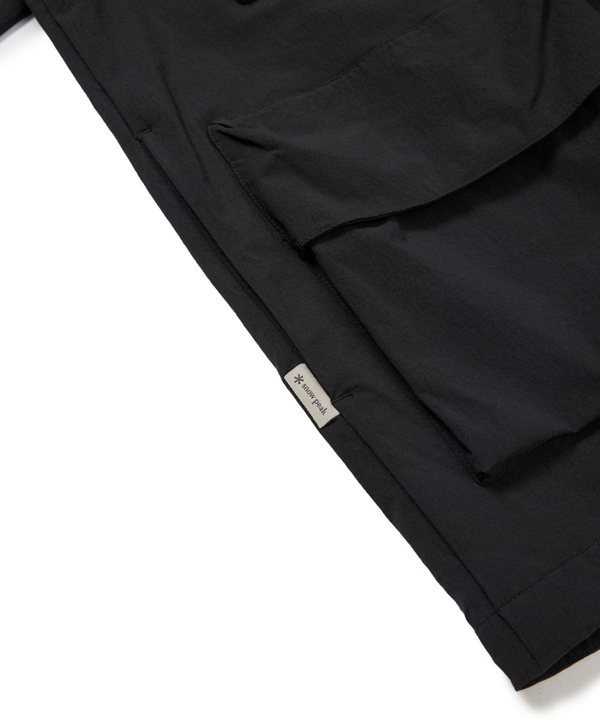 스노우피크 어패럴(SNOWPEAK APPAREL) 루트 유틸리티 바람막이 (S24FMRWB66) Black