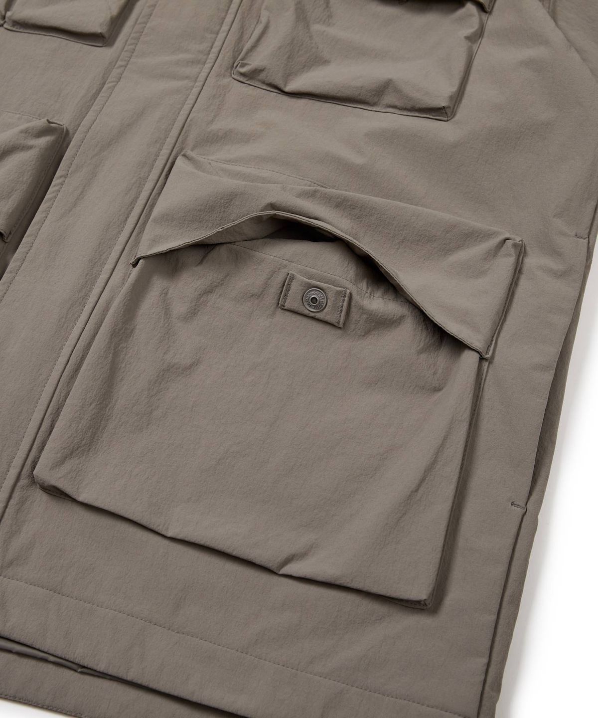 스노우피크 어패럴(SNOWPEAK APPAREL) 루트 유틸리티 바람막이 (S24FMRWB66) Dark Khaki