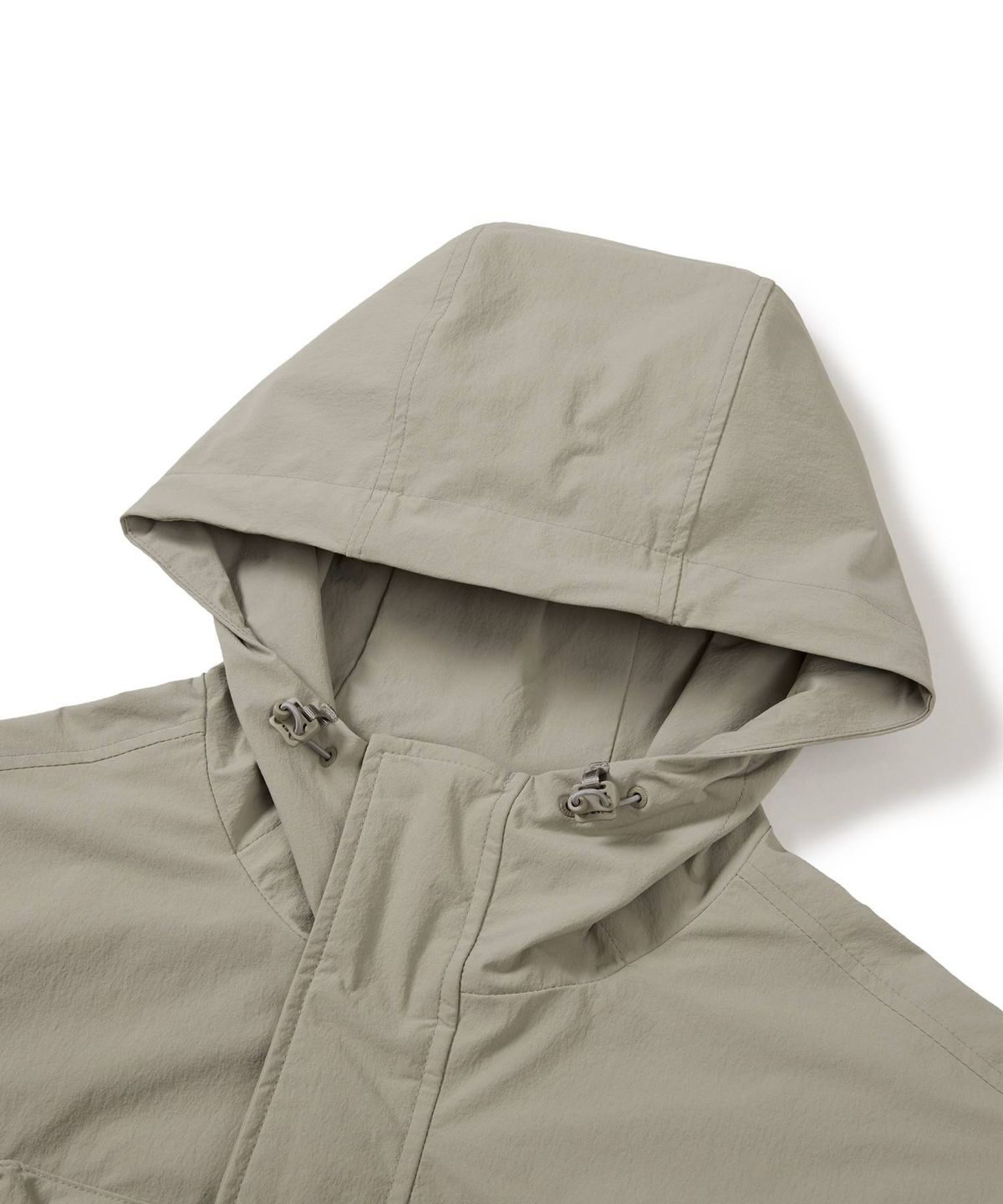 스노우피크 어패럴(SNOWPEAK APPAREL) 루트 유틸리티 바람막이 (S24FMRWB66) Beige Gray