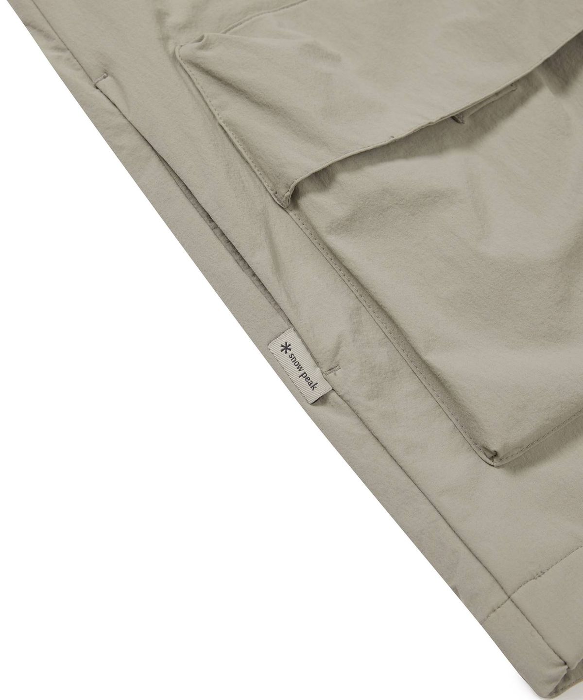 스노우피크 어패럴(SNOWPEAK APPAREL) 루트 유틸리티 바람막이 (S24FMRWB66) Beige Gray