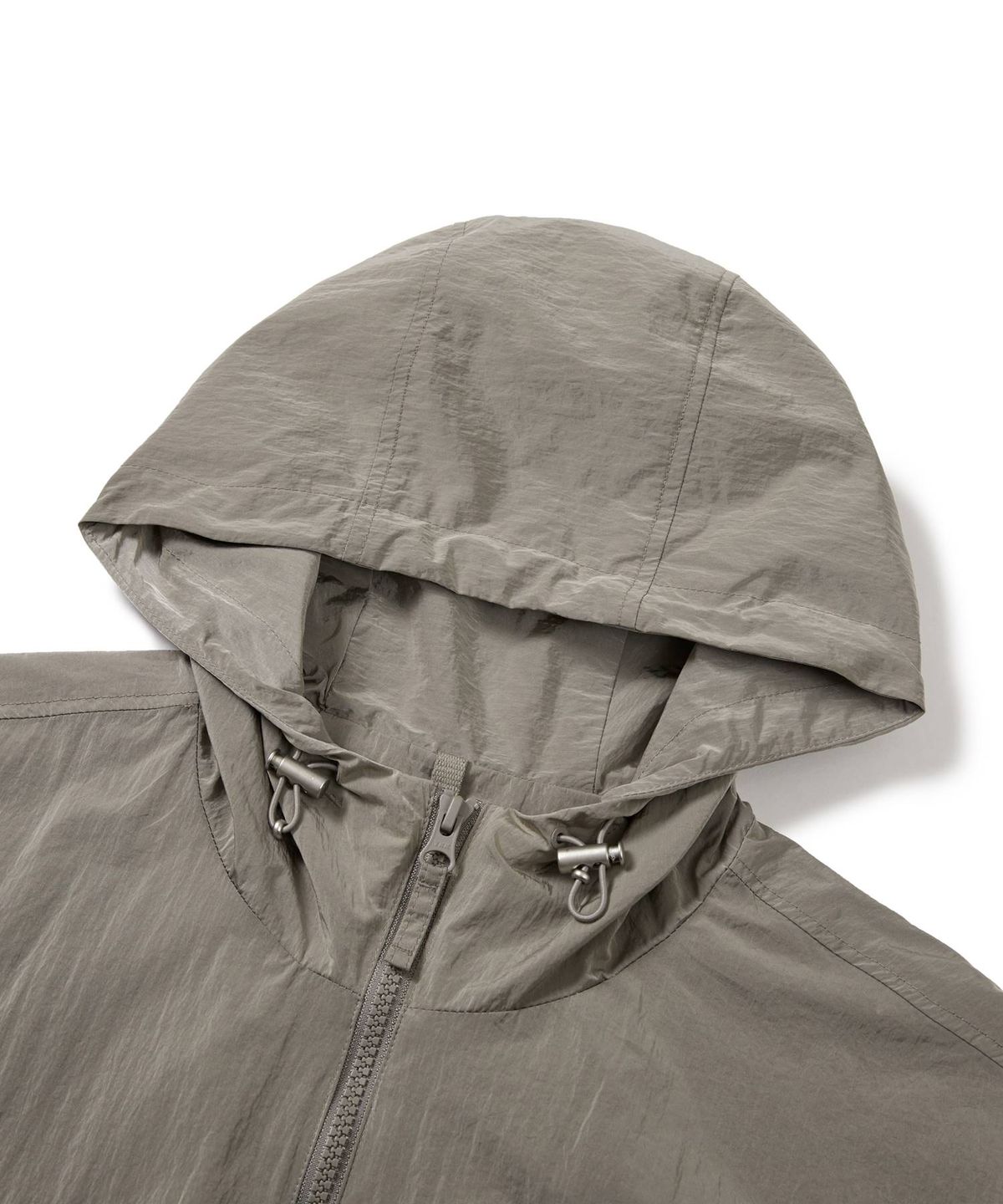 스노우피크 어패럴(SNOWPEAK APPAREL) 브라이트 여성 후드 바람막이 (S24FWFWB71) Tan Gray