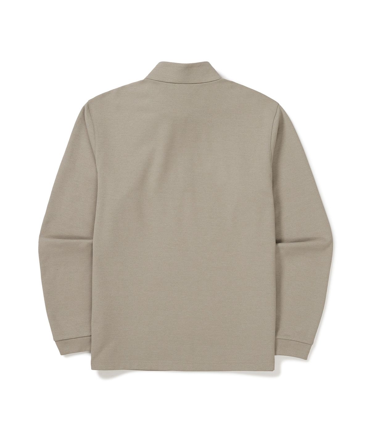 스노우피크 어패럴(SNOWPEAK APPAREL) 반집업 긴팔 티셔츠 (S24FMTZT10) Beige Gray