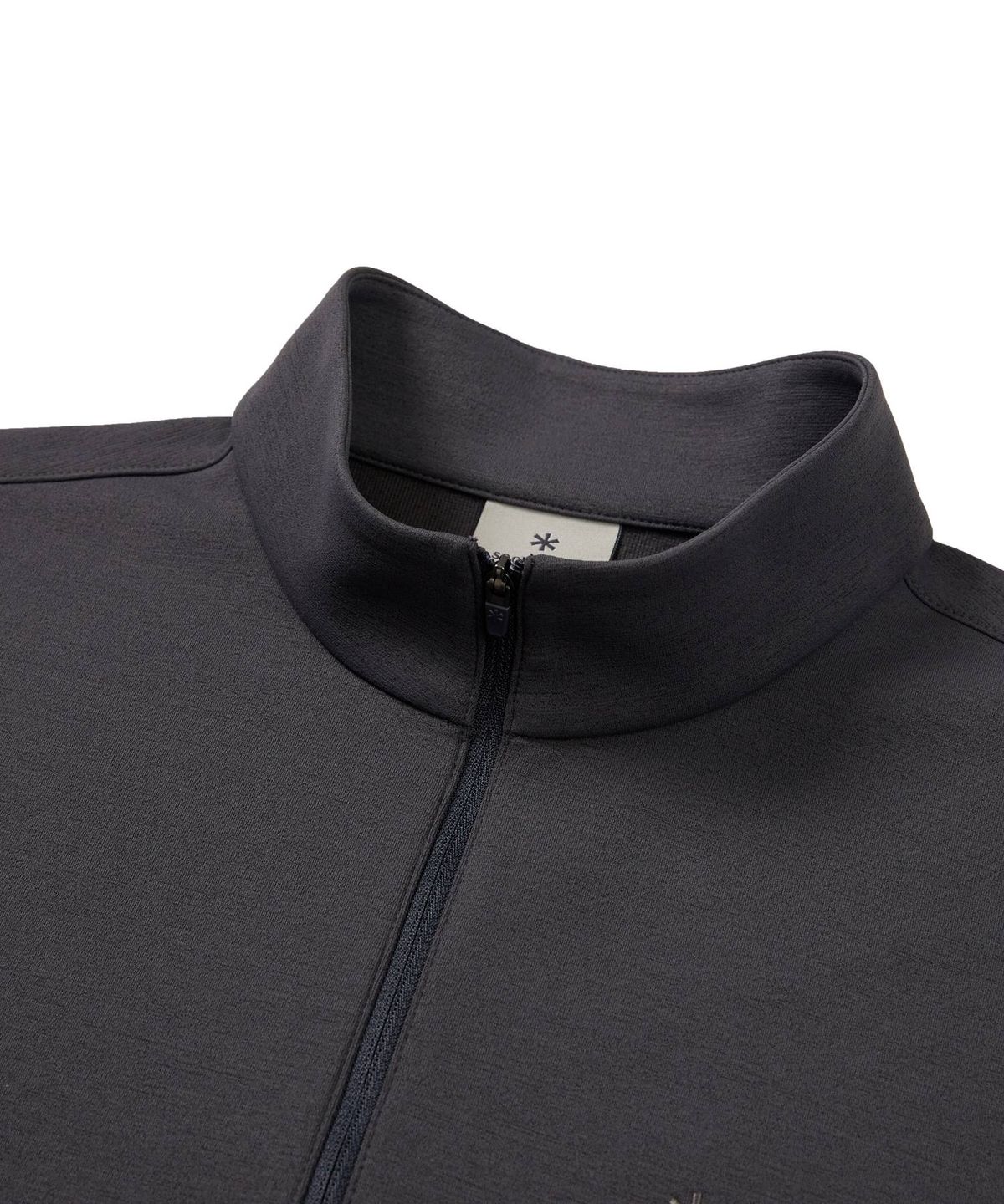스노우피크 어패럴(SNOWPEAK APPAREL) 반집업 긴팔 티셔츠 (S24FMTZT10) Charcoal