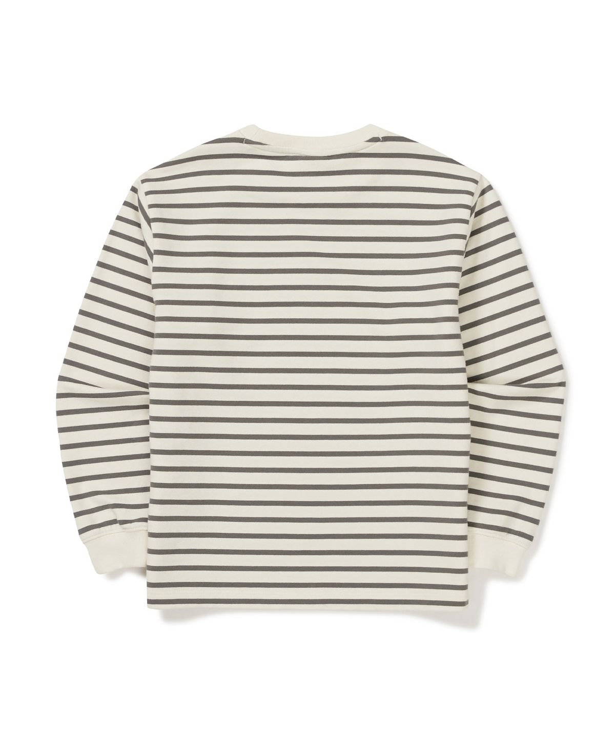스노우피크 어패럴 키즈(SNOWPEAK APPAREL KIDS) 키즈 스트라이프 긴팔 티셔츠 (S24FKFTL80) Dark Khaki