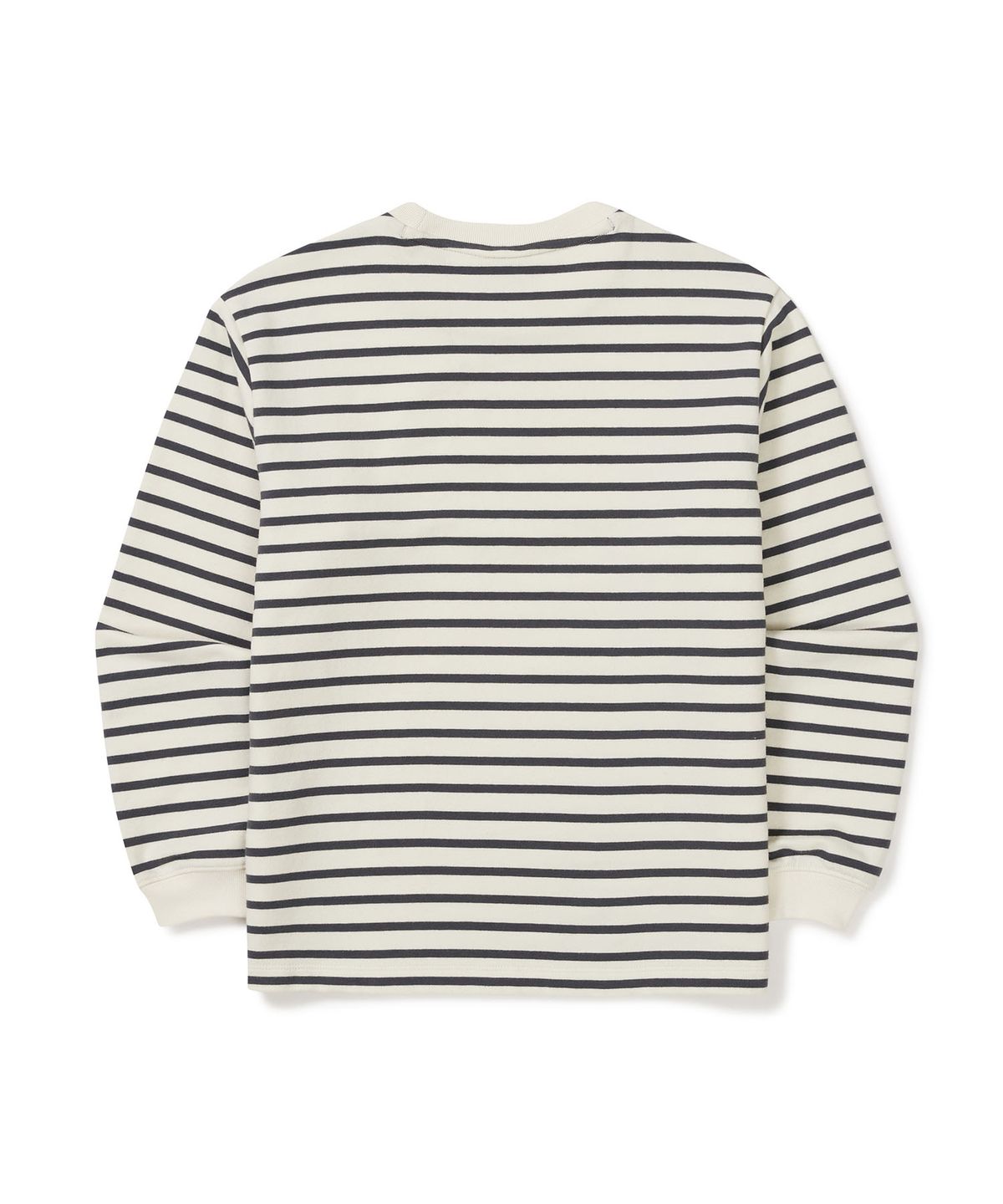 스노우피크 어패럴 키즈(SNOWPEAK APPAREL KIDS) 키즈 스트라이프 긴팔 티셔츠 (S24FKFTL80) Charcoal