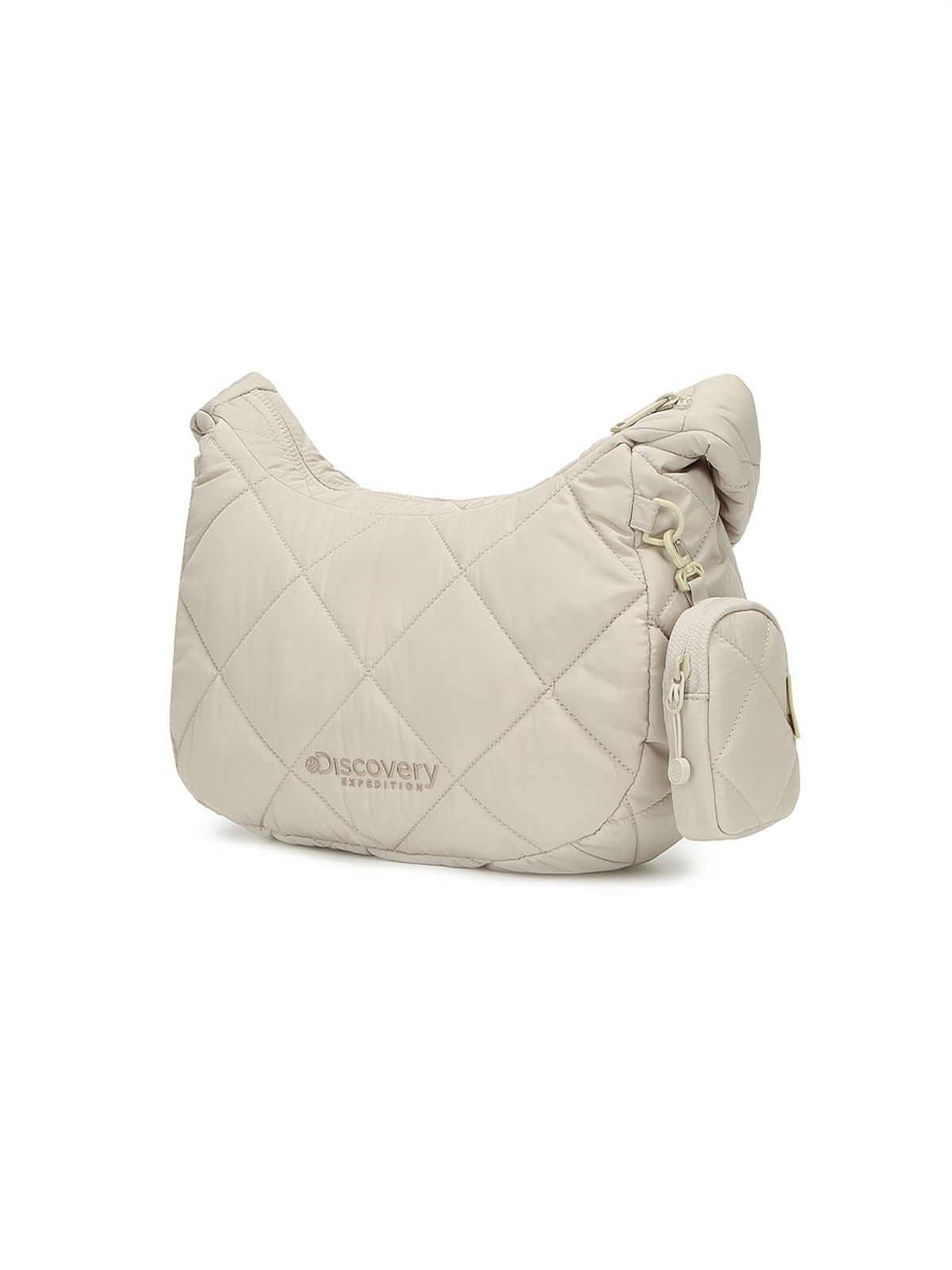 디스커버리 익스페디션(DISCOVERY EXPEDITION) 멜로즈 퀼팅 숄더백 M (BEIGE2)
