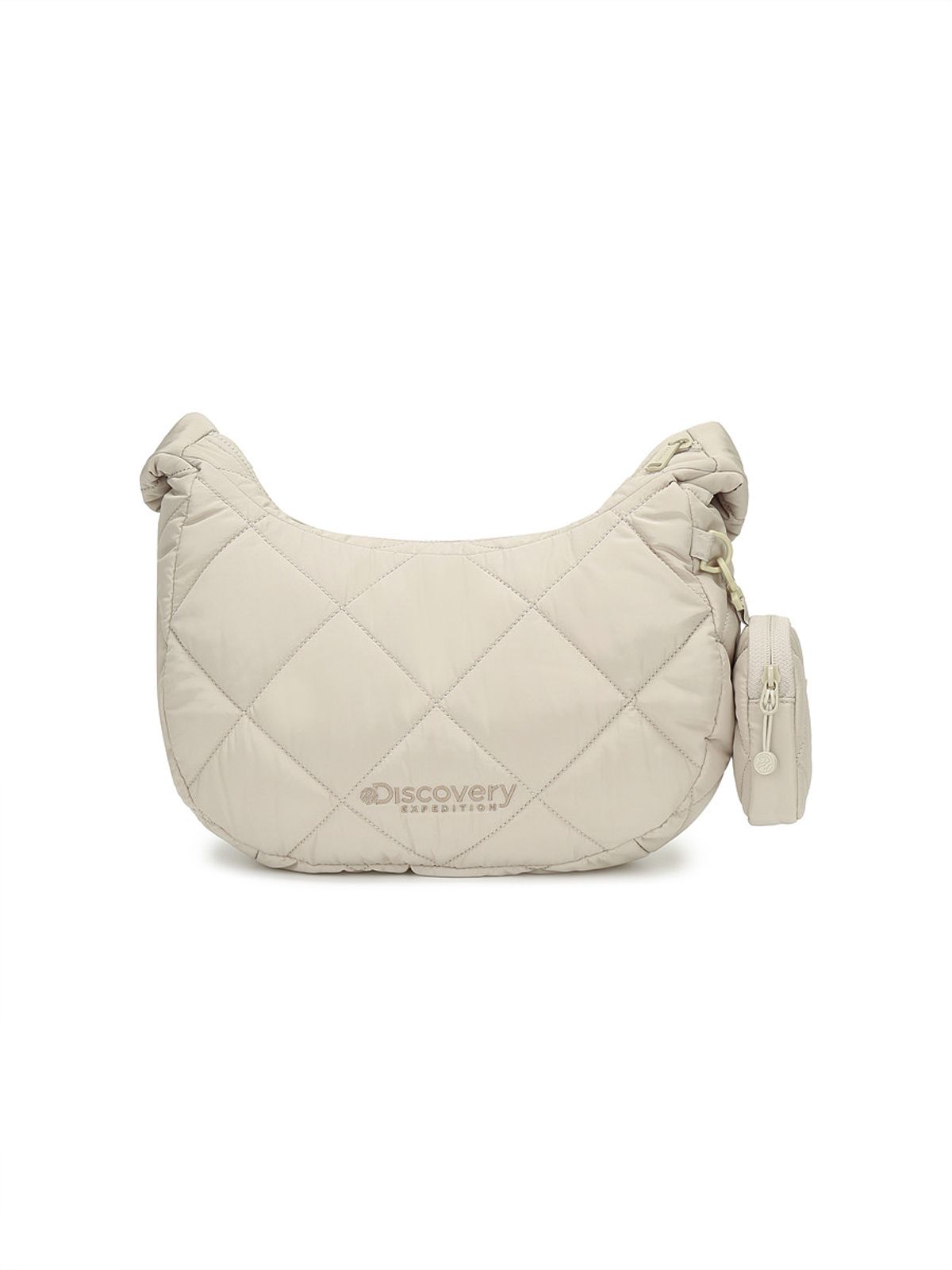 디스커버리 익스페디션(DISCOVERY EXPEDITION) 멜로즈 퀼팅 숄더백 M (BEIGE2)