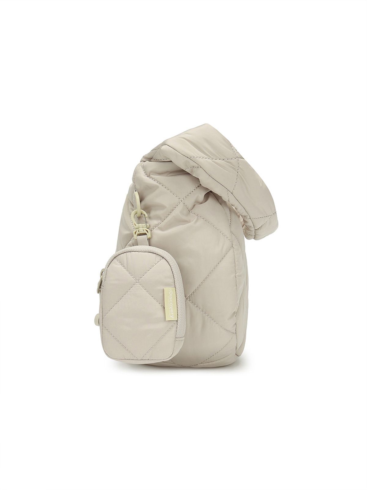 디스커버리 익스페디션(DISCOVERY EXPEDITION) 멜로즈 퀼팅 숄더백 M (BEIGE2)