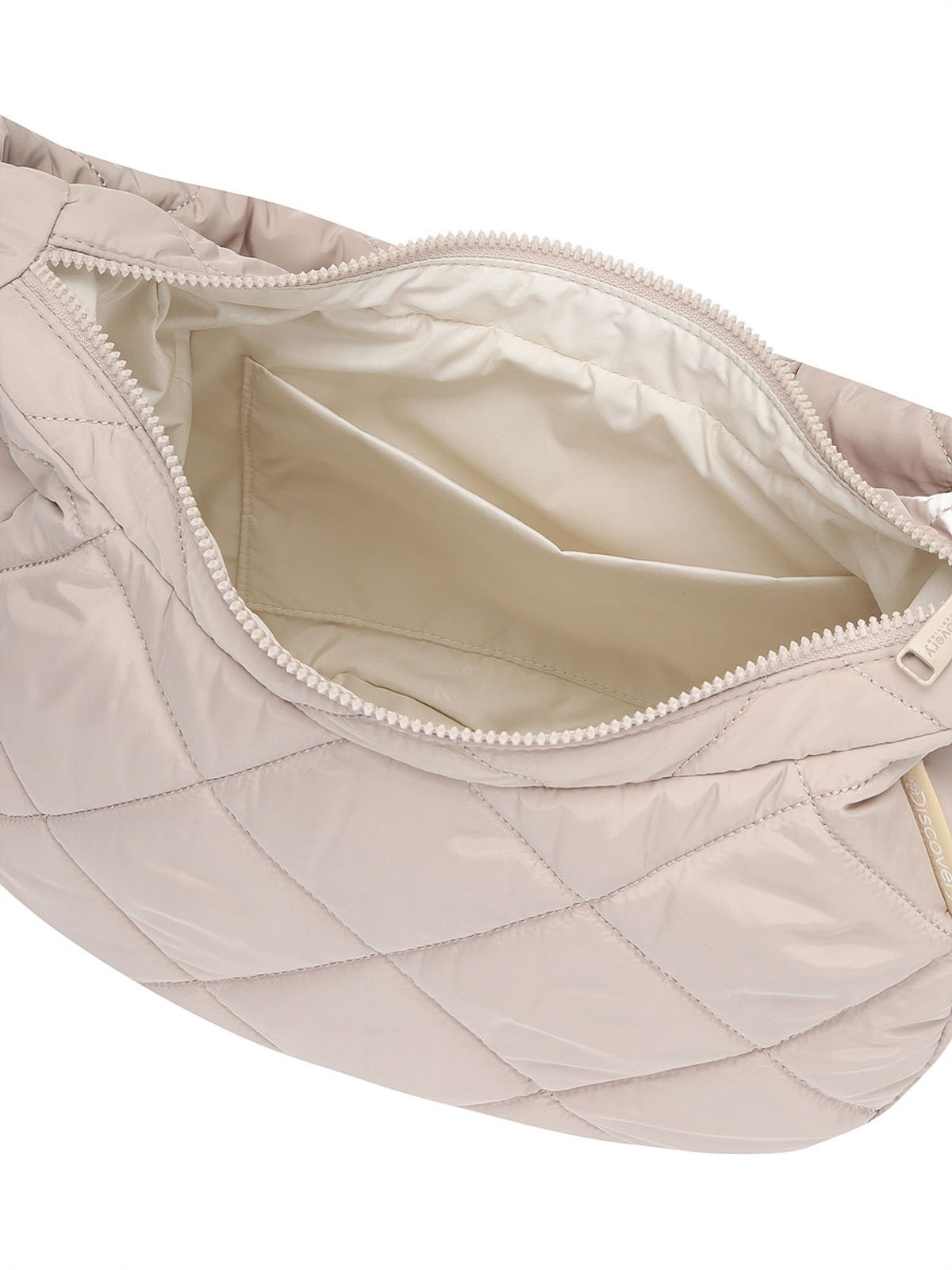 디스커버리 익스페디션(DISCOVERY EXPEDITION) 멜로즈 퀼팅 숄더백 M (BEIGE2)