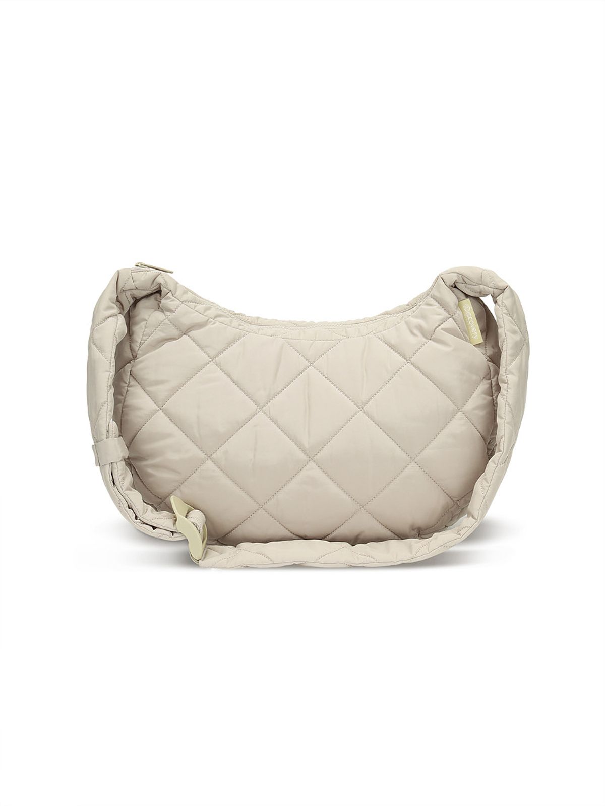 디스커버리 익스페디션(DISCOVERY EXPEDITION) 멜로즈 퀼팅 롱 숄더백 L (BEIGE2)