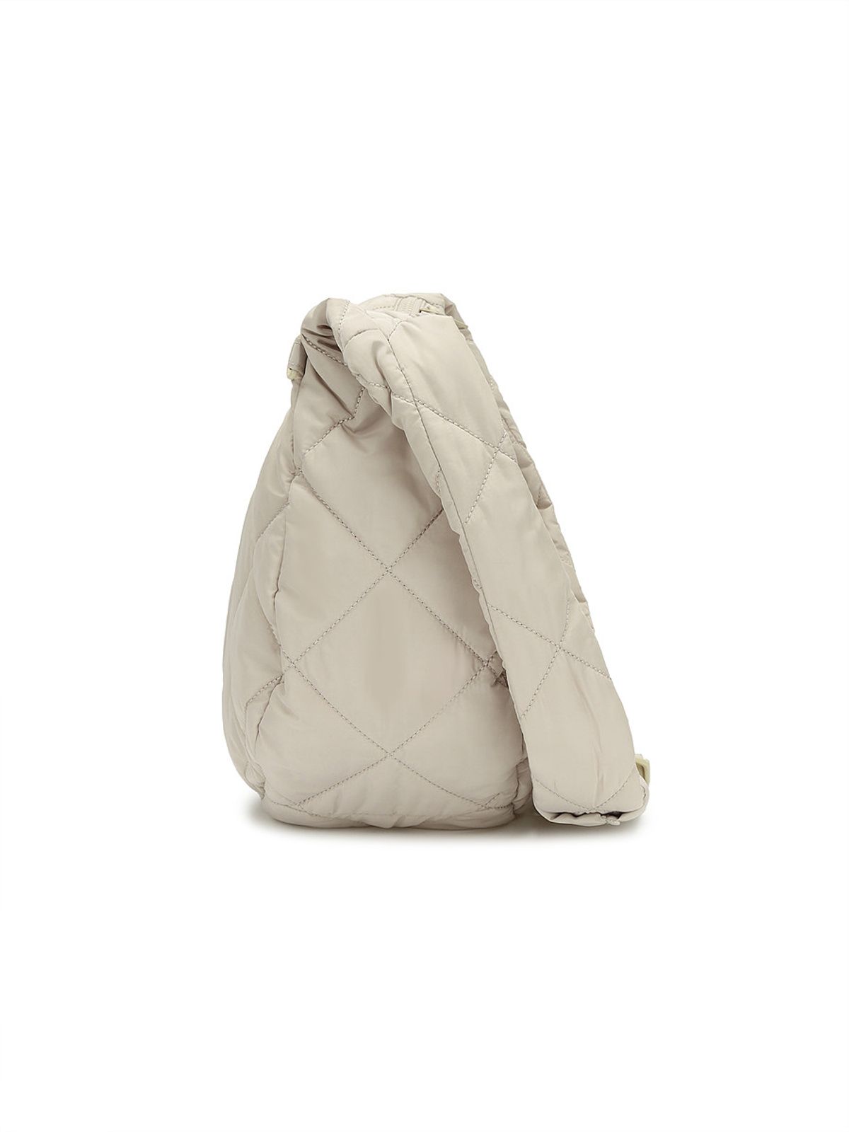 디스커버리 익스페디션(DISCOVERY EXPEDITION) 멜로즈 퀼팅 롱 숄더백 L (BEIGE2)