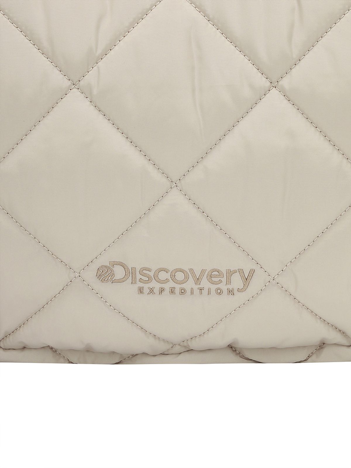 디스커버리 익스페디션(DISCOVERY EXPEDITION) 멜로즈 퀼팅 롱 숄더백 L (BEIGE2)