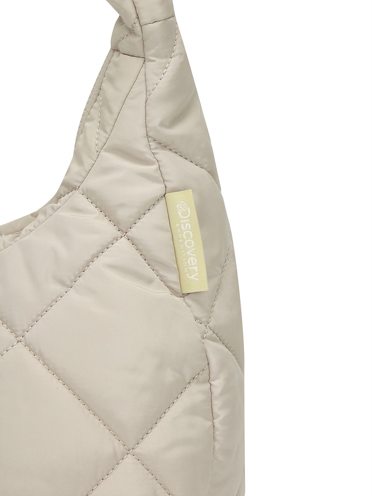 디스커버리 익스페디션(DISCOVERY EXPEDITION) 멜로즈 퀼팅 롱 숄더백 L (BEIGE2)