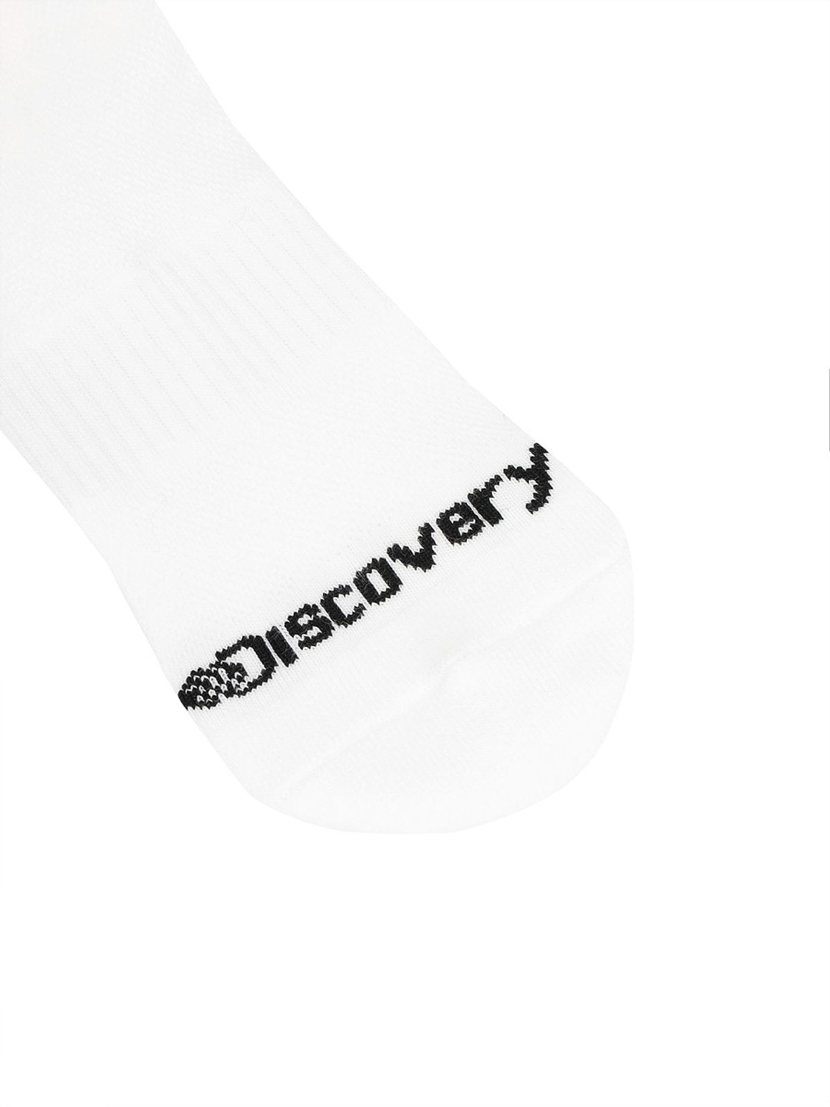 디스커버리 익스페디션(DISCOVERY EXPEDITION) 스트라이프 배색 로고 하이삭스 (GREEN)